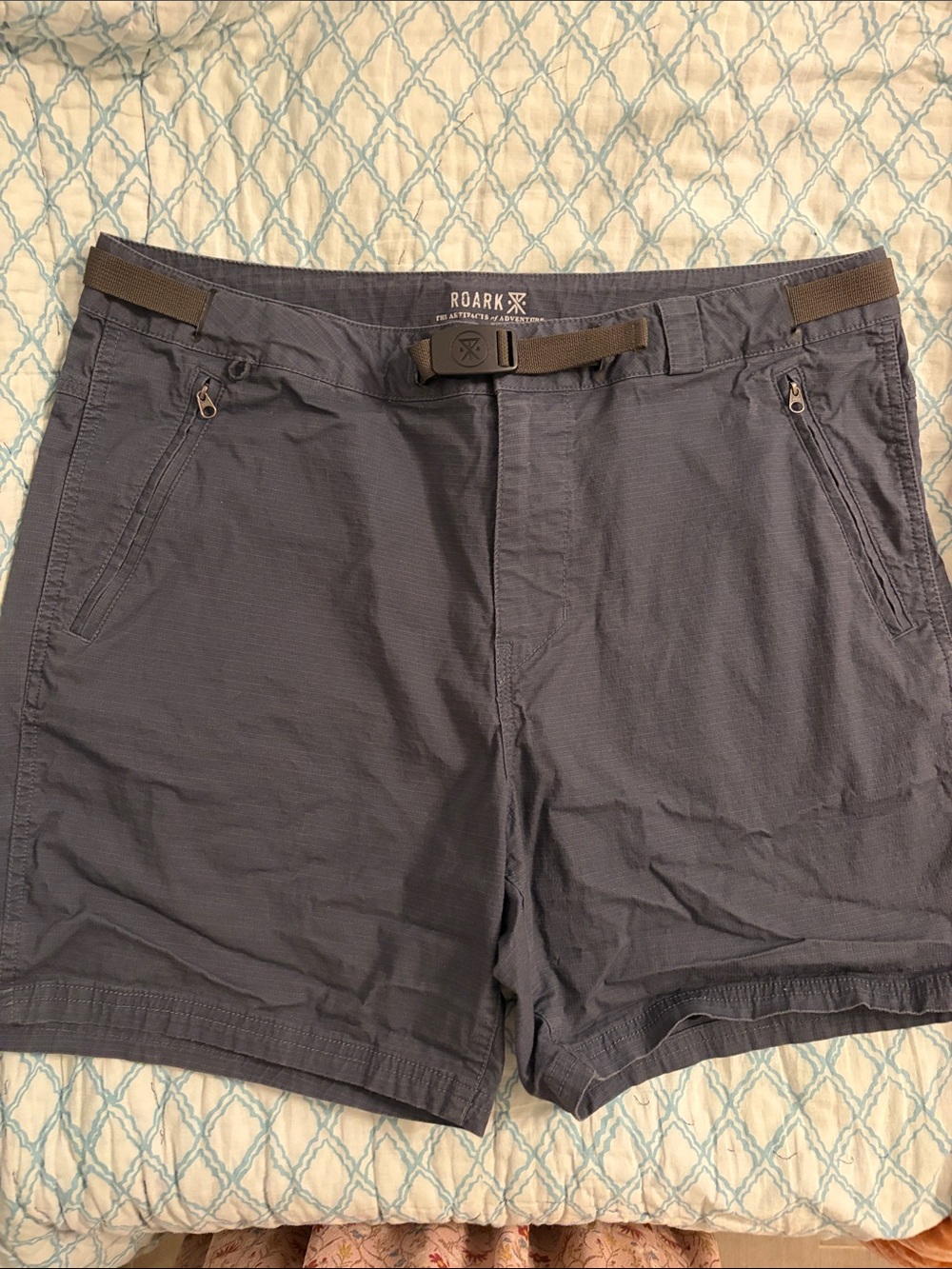 Roark Men's Hybrid Shorts — Charcoal Gray